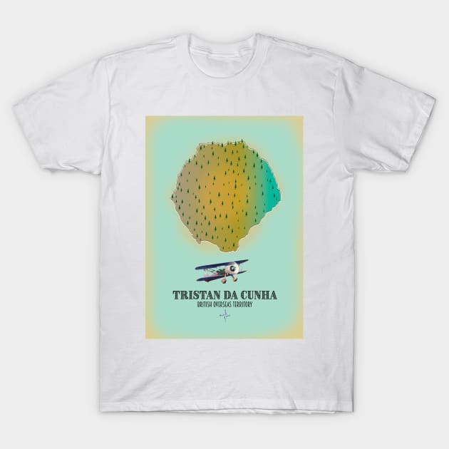 Tristan da Cunha T-Shirt by nickemporium1